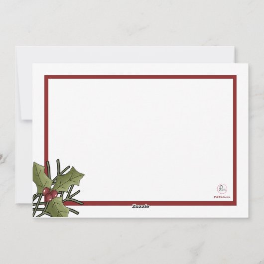 クリスマスメールボックスの移動のお知らせ シーズンカード (裏面)