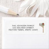 クリスマスメールボックス差出人住所 ラベル (インサイチュ)