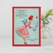 クリスマスメールヴィンテージグリーティングカード シーズンカード (スタンド正面)