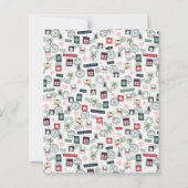 クリスマスメール切手スクラップブック紙 (正面)