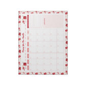 クリスマスメール毎月To Doリストプランナーメモ帳 ノートパッド (回転)