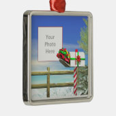 クリスマスメール(フォトフレーム) メタルオーナメント (右)