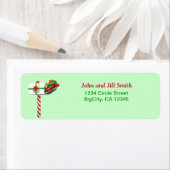 クリスマスメール ラベル (インサイチュ)