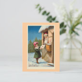 「クリスマスメール」ヴィンテージはがき シーズンポストカード (スタンド正面)