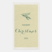 クリスマスモダンのモミの木の枝 (正面)