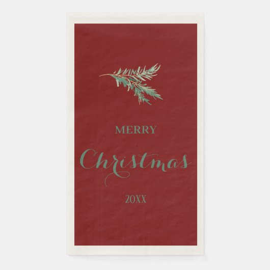 クリスマスモダンのモミの木の枝 (正面)