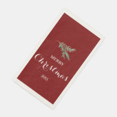 クリスマスモダンのモミの木の枝 (コーナー)