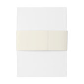 クリスマスモダンの緑 |クリーム 招待状ベリーバンド (裏面例)