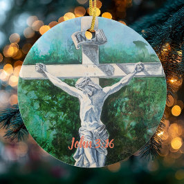 クリスマスモダンアクセントオリジナルのアートワーク セラミックオーナメント