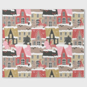 クリスマスモダンイブ ラッピングペーパー (フラット)