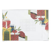 クリスマスモダンオーナメント 枕カバー (正面右)