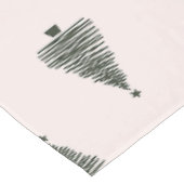 クリスマスモダンツリー テーブルクロス (アングル)