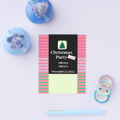 クリスマスモダンパーティーチラシ チラシ (シングル)