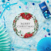 クリスマスモダンパーティー企業のホリデーパーティー ペーパープレート (パーティー)