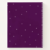 クリスマスモダンファミリーレシピ雑誌 ノートブック (裏面)