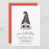 クリスマスモダン格言 招待状 (正面/裏面)