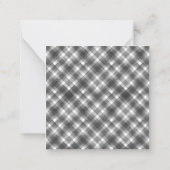 クリスマスモダン植物園 ノートカード (裏面)