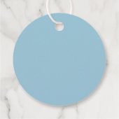 クリスマスモダン現ミニマル在カラフルメリー フェイバータグ (裏面)