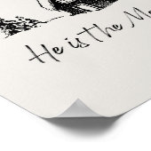 クリスマスモダン聖なる書物、 経典ポスター ポスター (角)