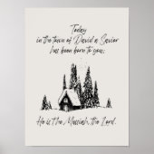 クリスマスモダン聖なる書物、 経典ポスター ポスター (正面)