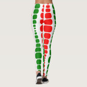 クリスマスモダン長方形 レギンス (裏面)