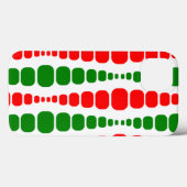 クリスマスモダン長方形 Case-Mate iPhoneケース (裏面 (横))