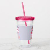 クリスマスモダン アクリルタンブラー (左)