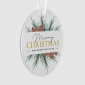 クリスマスモダン オーナメント (正面)