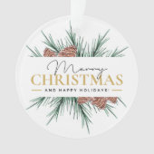 クリスマスモダン オーナメント (正面)