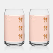 クリスマスモダン ガラス缶 (右)