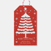 クリスマスモダン ギフトタグ (裏面)