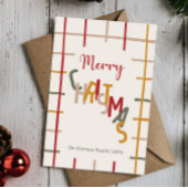 クリスマスモダン シーズンカード