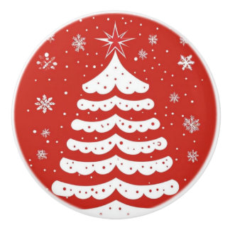 クリスマスモダン セラミックノブ