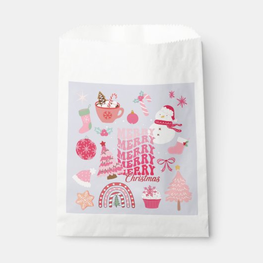 クリスマスモダン フェイバーバッグ (正面)