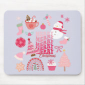 クリスマスモダン マウスパッド (正面)