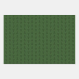 クリスマスモダン ラッピングペーパーシート