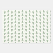 クリスマスモダン ラッピングペーパーシート (正面2)