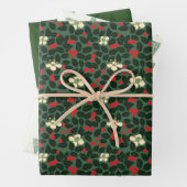 クリスマスモダン ラッピングペーパーシート (インサイチュ)