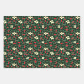 クリスマスモダン ラッピングペーパーシート (正面)