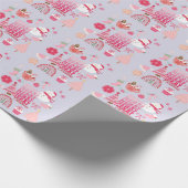 クリスマスモダン ラッピングペーパー (角)