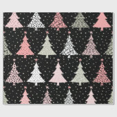 クリスマスモダン ラッピングペーパー (フラット)