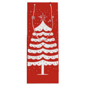 クリスマスモダン ワインギフトバッグ (裏面)