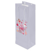 クリスマスモダン ワインギフトバッグ (裏面アングル)