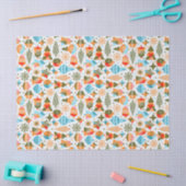 クリスマスモダン 薄葉紙 (クラフト)