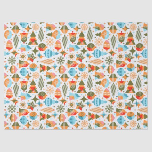 クリスマスモダン 薄葉紙 (正面)