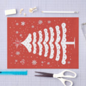 クリスマスモダン 薄葉紙 (クラフト)