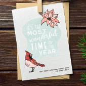 クリスマスモダン(鳥)ショウジョウコウカンチョウホリデイ