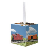 クリスマスモデル列車キューブオーナメント キューブオーナメント (裏面アングル)