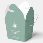 クリスマスモノグラムスノーフレーク食品ギフト特典ボックス フェイバーボックス (オープン)