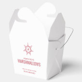 クリスマスモノグラムスノーフレーク食品ギフト特典ボックス フェイバーボックス (オープン)